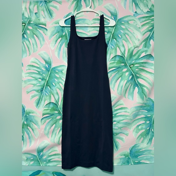 Aritzia Babaton Contour Squareneck Midi Dress in Total Eclipse, size Small - Picture 4 of 7